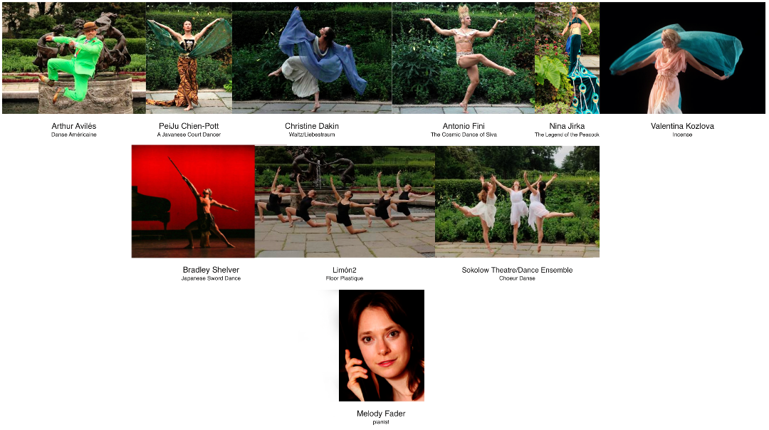 Photos of the dancers